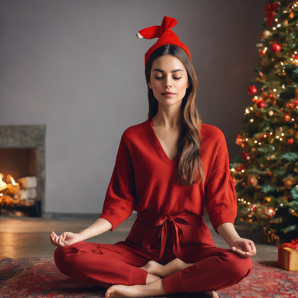 Mindfulness exercises for holiday stress